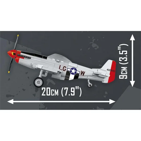 COBI: Stavebnice letadla Mustang P-51D „TOP GUN: Maverick” (5847) obrázek 2