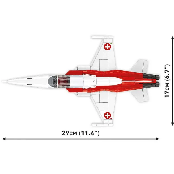 COBI: Stavebnice letadla Northrop F-5 Tiger II (5857) obrázek 6