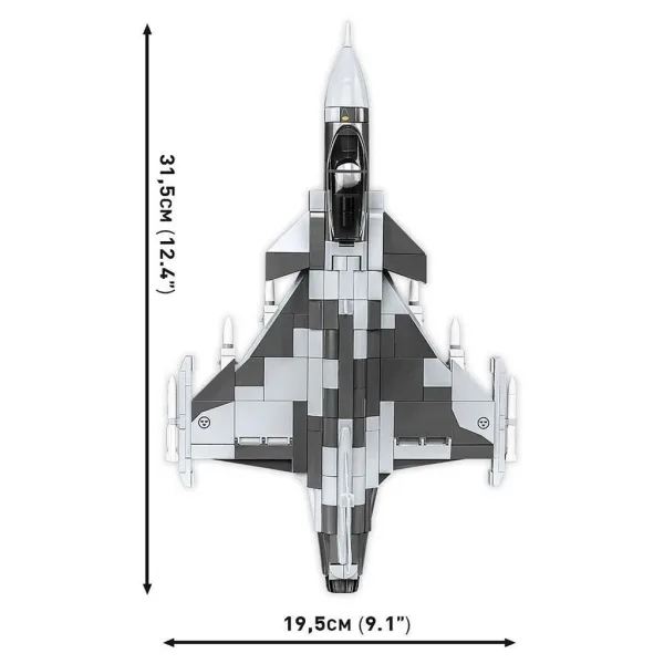 COBI: Stavebnice letadla SAAB JAS 39 Gripen E (5820) obrázek 8
