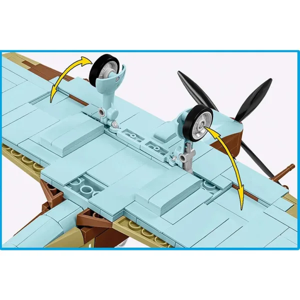 COBI: Stavebnice letadla Supermarine Spitfire Mk. IXe (5764) obrázek 6