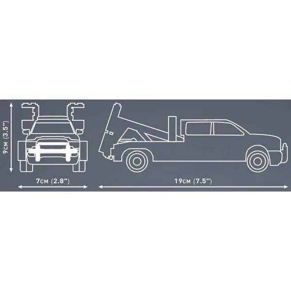 COBI: Stavebnice odtahového vozu Dodge RAM 3500 (24611) obrázek 5