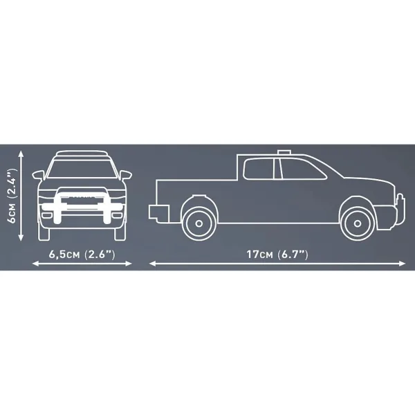 COBI: Stavebnice policejního auta Dodge RAM 1500 (24608) obrázek 5