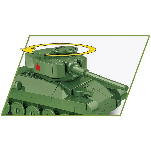 COBI: Stavebnice sovětského tanku T-34/85 (3092) obrázek 3