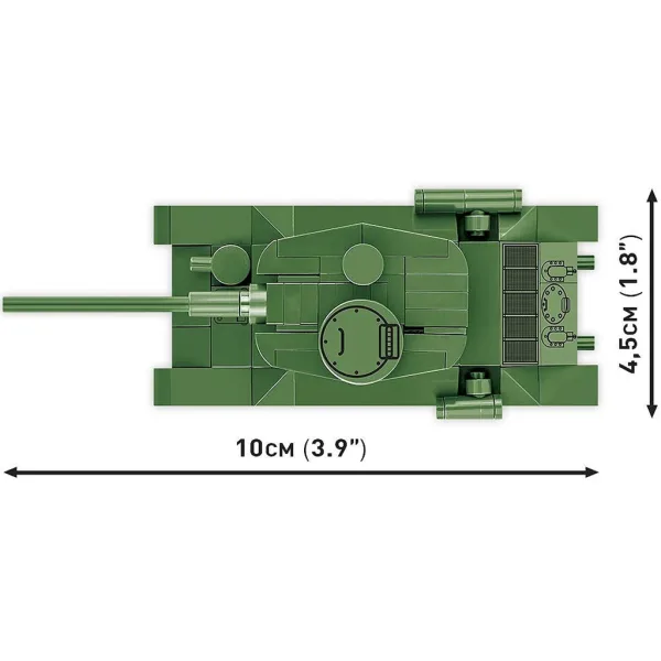 COBI: Stavebnice sovětského tanku T-34/85 (3092) obrázek 4