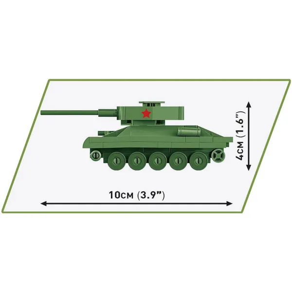 COBI: Stavebnice sovětského tanku T-34/85 (3092) obrázek 5