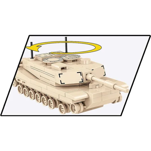 COBI: Stavebnice tanku Abrams M1A2 (3106) obrázek 3