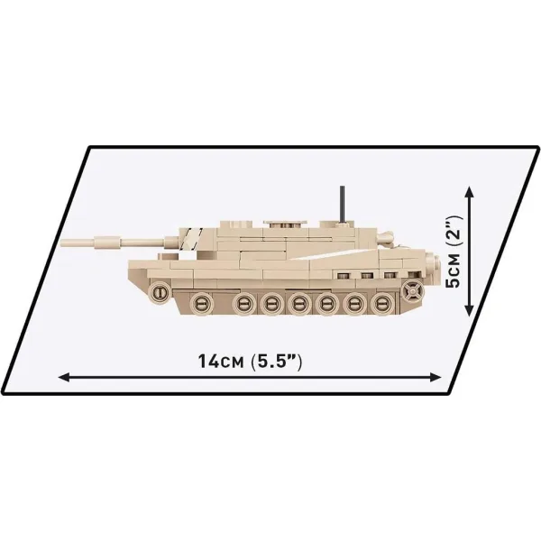 COBI: Stavebnice tanku Abrams M1A2 (3106) obrázek 4