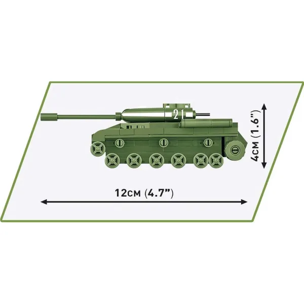 COBI: Stavebnice tanku IS-2 (3098) obrázek 4