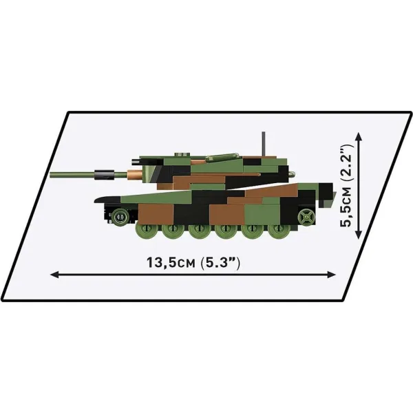 COBI: Stavebnice tanku K2 Black Panther (3107) obrázek 4