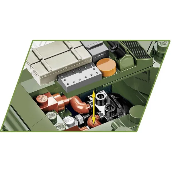 COBI: Stavebnice tanku M3 Stuart (3129) obrázek 4