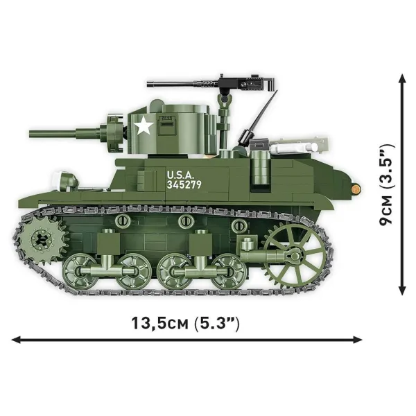 COBI: Stavebnice tanku M3 Stuart (3129) obrázek 6