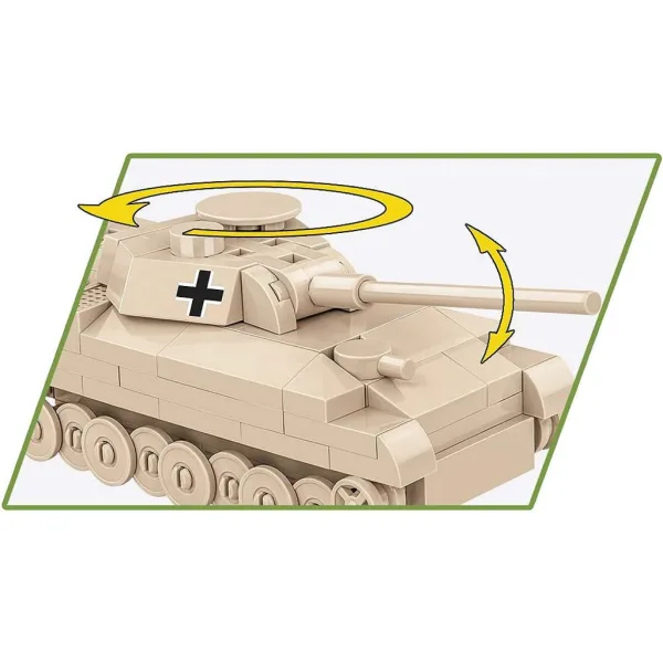 COBI: Stavebnice tanku Panzer V Panther (3099) obrázek 3