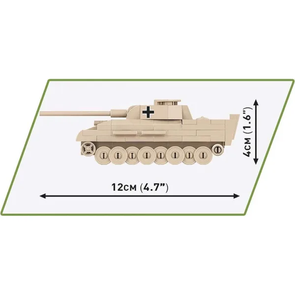 COBI: Stavebnice tanku Panzer V Panther (3099) obrázek 4