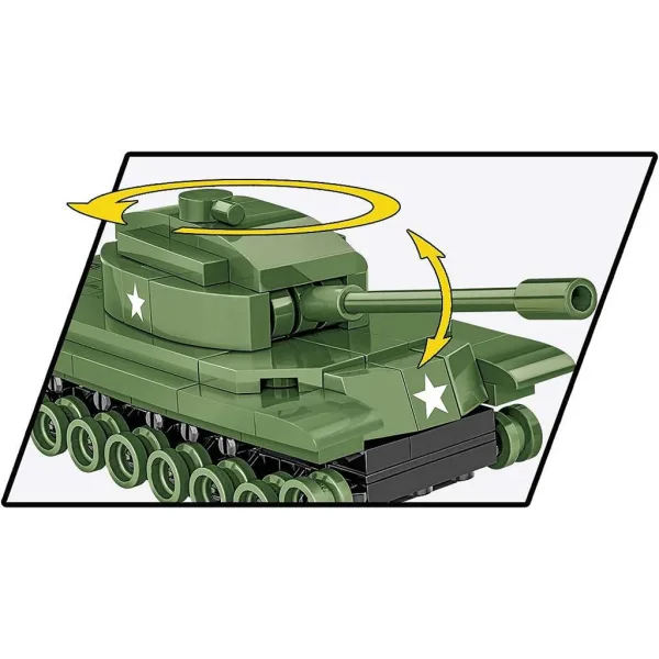 COBI: Stavebnice tanku Patton M48 (3104) obrázek 3