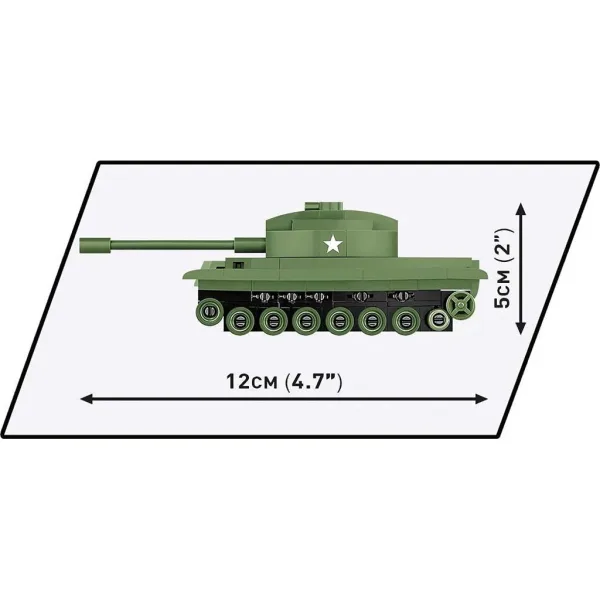 COBI: Stavebnice tanku Patton M48 (3104) obrázek 4