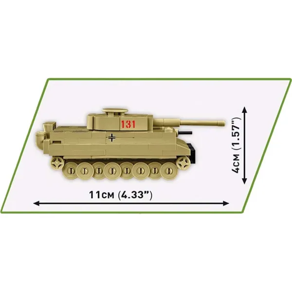 COBI: Stavebnice tanku Tiger I 131 (3095) obrázek 3