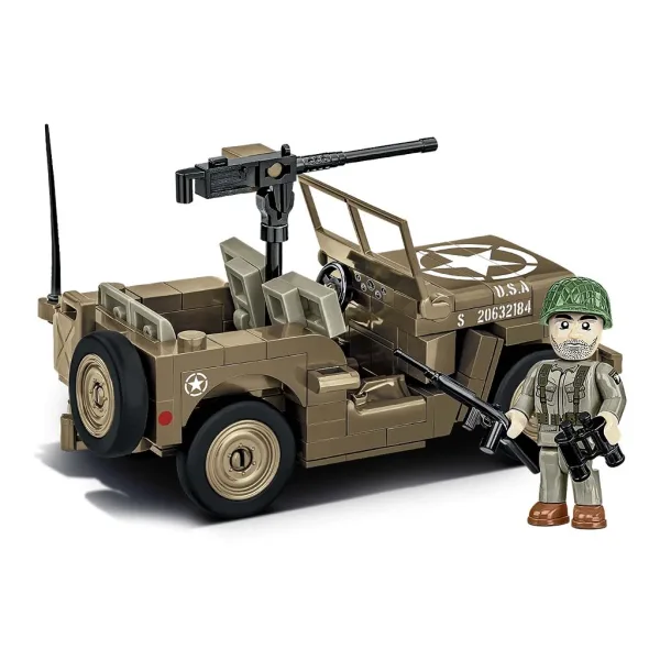 COBI: Stavebnice vojenského vozu Willys MB (3133) obrázek 3