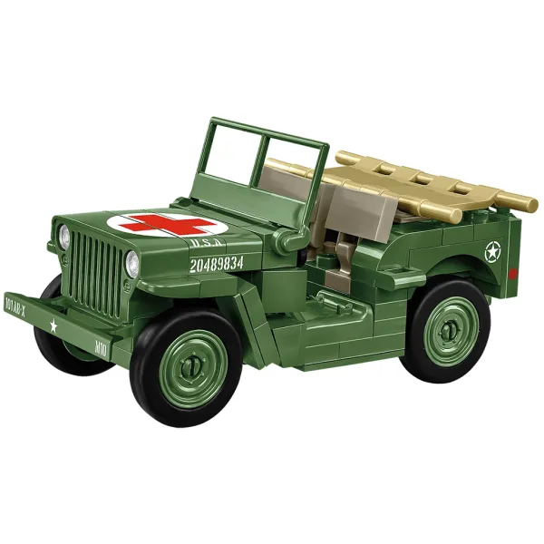 COBI: Stavebnice vozidla Medical Willys MB (2295) obrázek 2