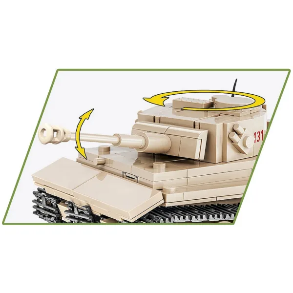 COBI: Stavěcí hra Pzkpfw VI Tiger 131 tank (2710) obrázek 4