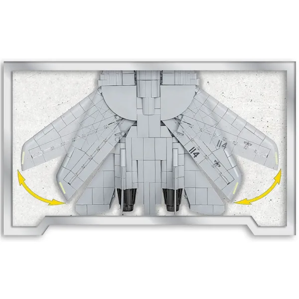 COBI: Top Gun F-14A Tomcat™ stavebnice (5811A) obrázek 4