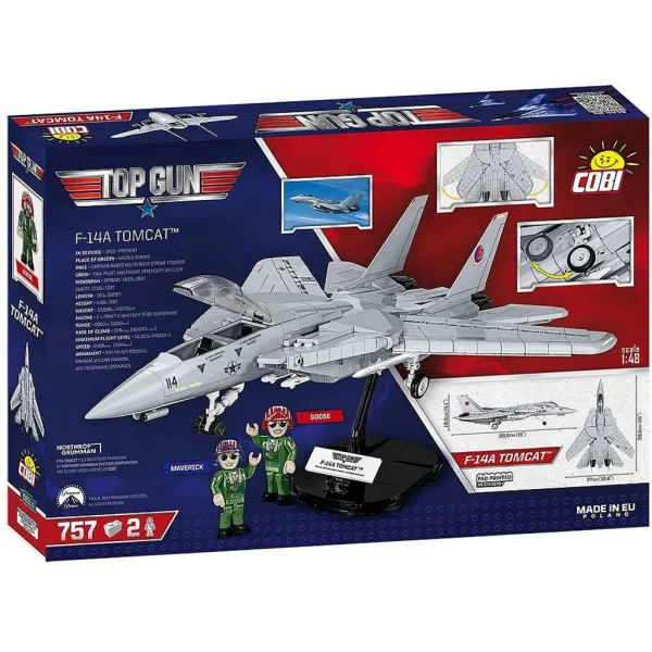 COBI: Top Gun F-14A Tomcat™ stavebnice (5811A) obrázek 8