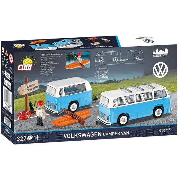 COBI: Volkswagen Camper stavebnice (24653) obrázek 3