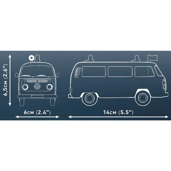 COBI: Volkswagen T2b hasičské auto stavebnice (24622) obrázek 4