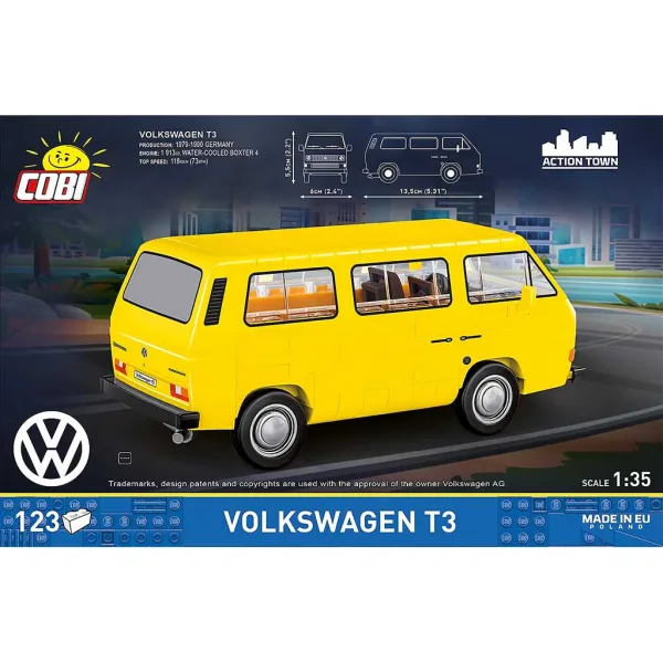 COBI: Volkswagen T3 stavebnice auta (24634) obrázek 2