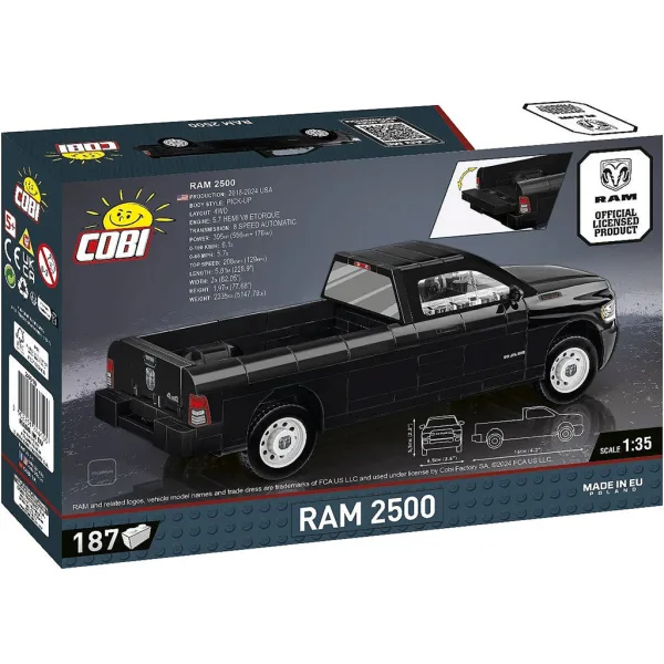 COBI: stavebnice Dodge RAM 2500 (24610) obrázek 3