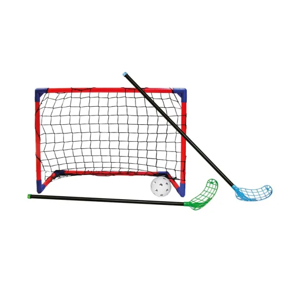CROSS Floorball sada se 2 florbalovými holemi a 2 brankami - Woodyland obrázek 2