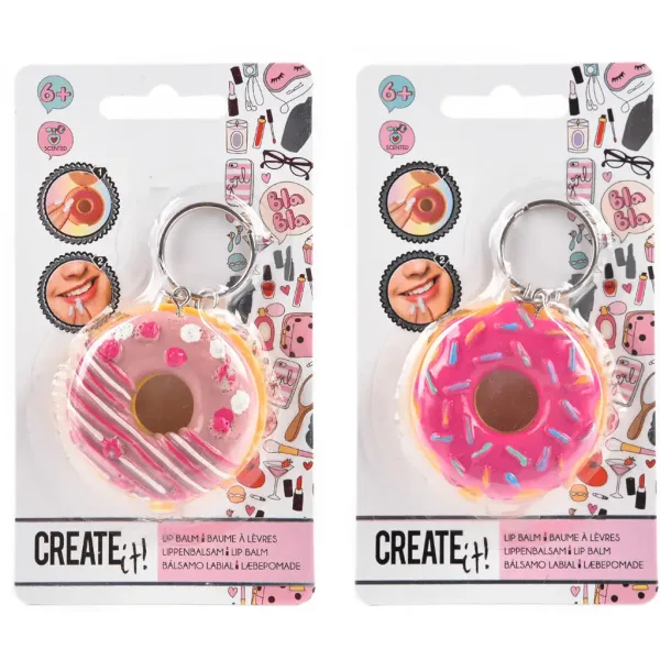 Canenco: Create It! balzám na rty ve tvaru koblihy v několika variantách 1ks obrázek 3