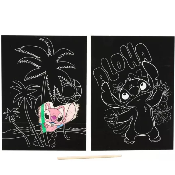 Canenco: Stitch škrabací plakát, 29x15 cm, 2 kusy obrázek 3
