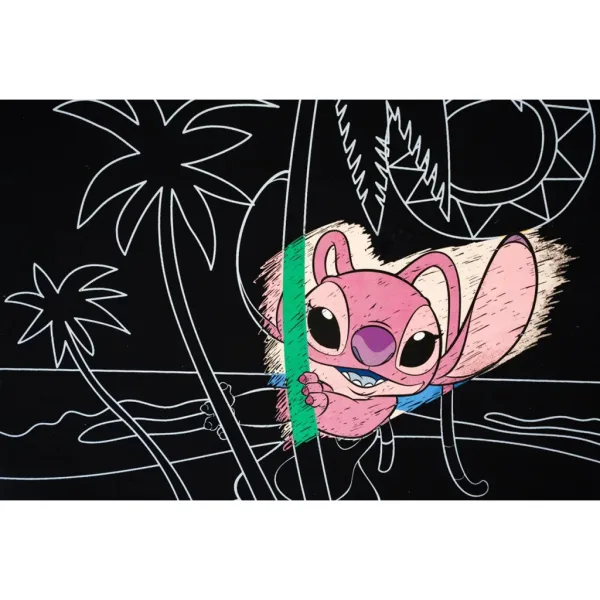 Canenco: Stitch škrabací plakát, 29x15 cm, 2 kusy obrázek 4