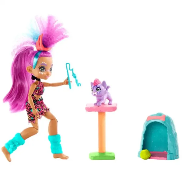 Cave Club: Roaralai hračková sada s doplňky - Mattel obrázek 3