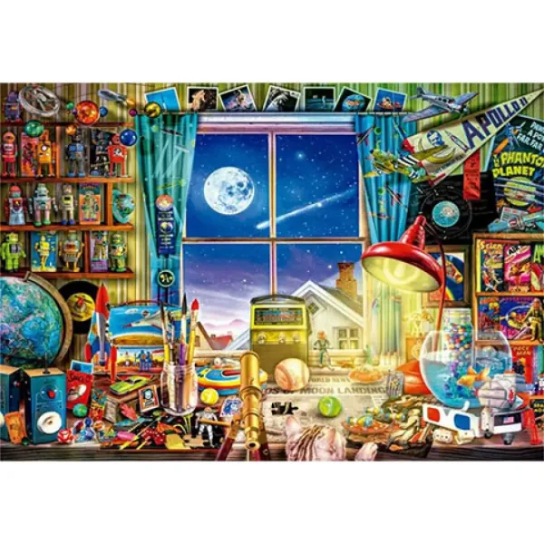 Cesta na Měsíc HQC puzzle 500 ks - Clementoni obrázek 2