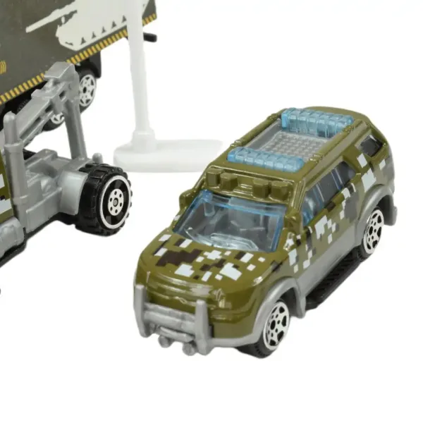 Chariot Die-Cast: Kovová vojenská vozidlová sada s doplňky ve dvou variantách obrázek 4