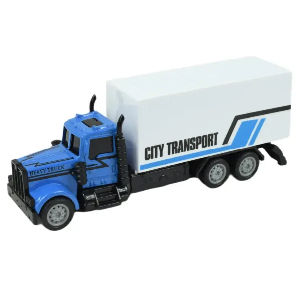 City Squad: Dodávkový nákladní automobil s volnoběžkou kola ve dvou variantách 1 ks obrázek 7