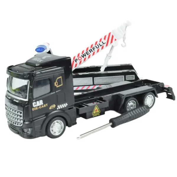 City Truck: Přestavitelný nákladní vůz záchranného týmu s koly na pružinách a značkami 19 cm obrázek 6