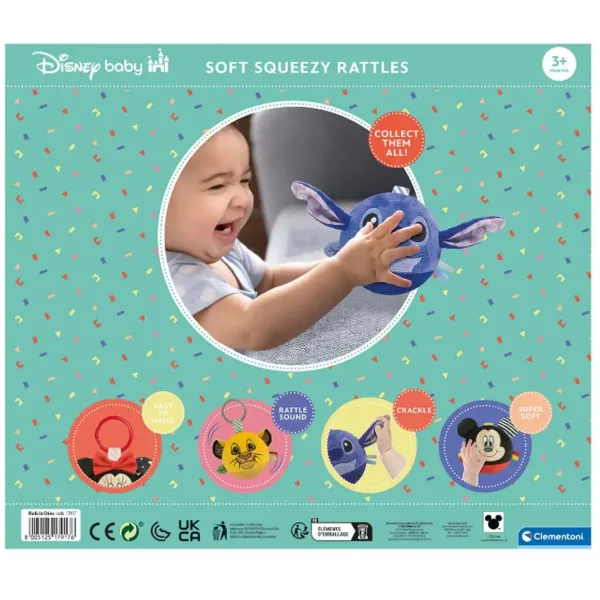 Clementoni Baby: Disney Baby měkké plyšové míčové figurky ve čtyřech variantách 1ks obrázek 5