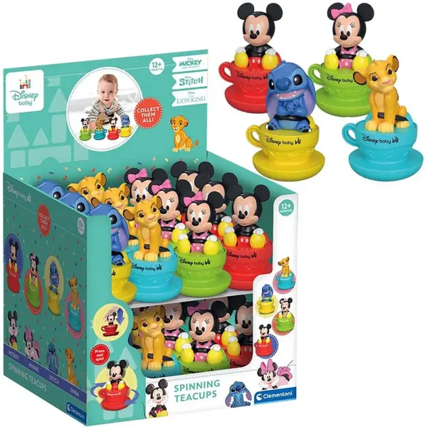 Clementoni Baby: Disney Baby otočné postavičky ve čtyřech variantách 1ks obrázek 3