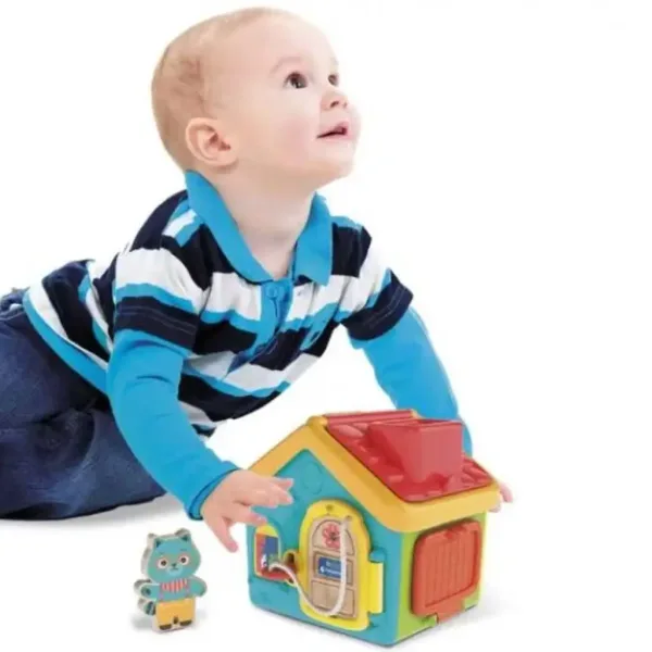 Clementoni Baby: Montessori domeček s klíči, sada pro rozvoj dovedností obrázek 3