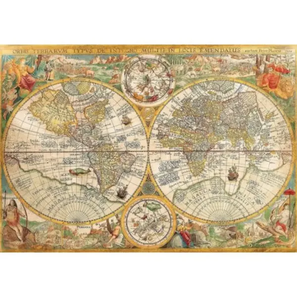 Clementoni: Starověká mapa 2000 dílků puzzle - High Quality Collection obrázek 2