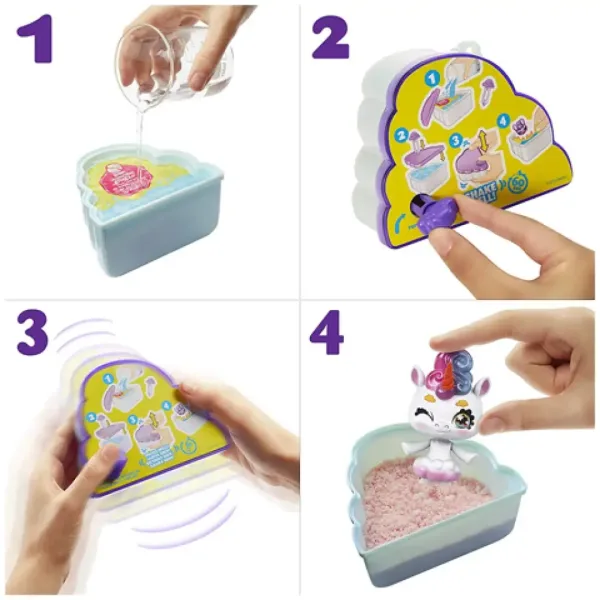 Cloudees Překvapení s malým zvířátkem - Mattel obrázek 3