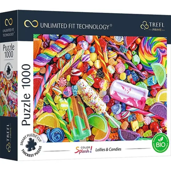 Color Splash Cukrovinky a lízátka 1000 ks UFT puzzle - Trefl obrázek 1