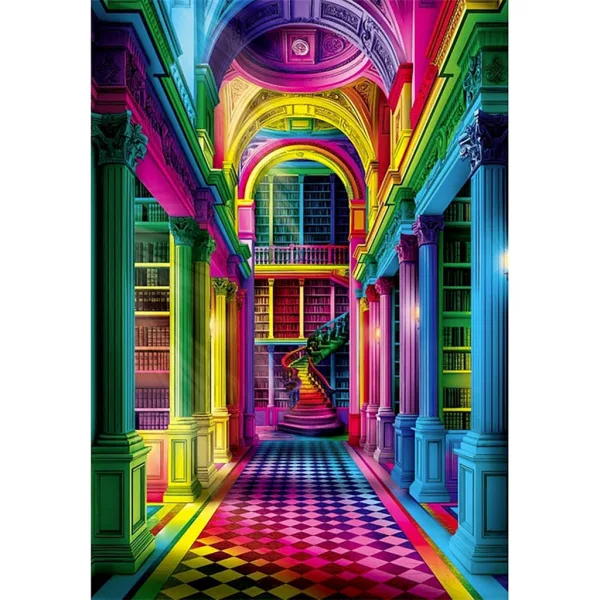 Colorbloom: Athenaeum 1000dílné puzzle - Clementoni obrázek 2