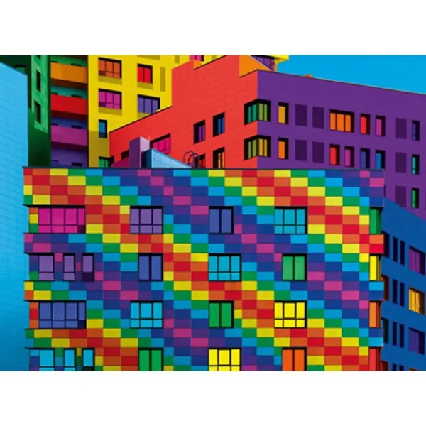 Colorboom Collection: Čtverce puzzle 500 ks - Clementoni obrázek 2