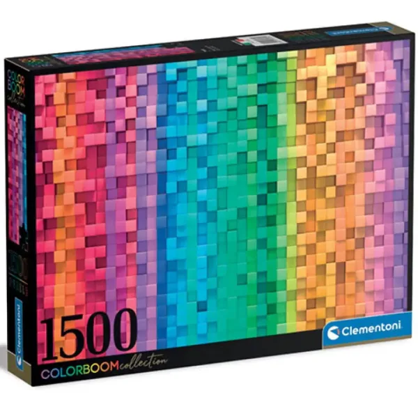 Colorboom Collection: Pixelová skládačka 1500 kusů - Clementoni obrázek 1