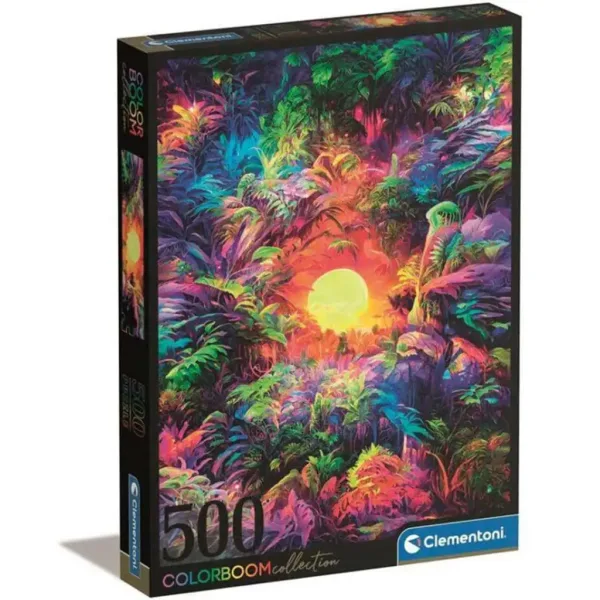 Colorboom: Psychedelické puzzle 500 dílků - Clementoni obrázek 1