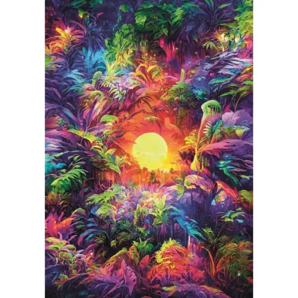 Colorboom: Psychedelické puzzle 500 dílků - Clementoni obrázek 2