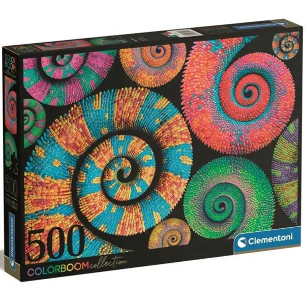 Colorboom: Puzzle chameleoni 500 dílků - Clementoni obrázek 1